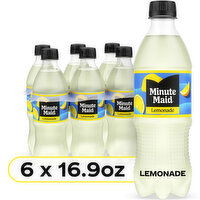 Minute Maid  Lemonade Made W/ Real Lemons, 6 Each