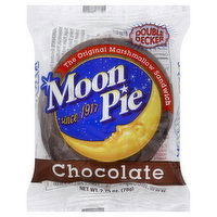 Moon Pie Marshmallow Sandwich, Chocolate, Double Decker, 2.75 Ounce