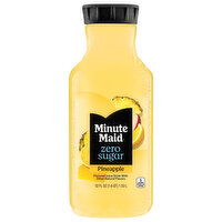 Minute Maid Juice Blend, Zero Sugar, Pineapple, 52 Fluid ounce