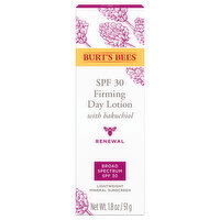 Burt's Bees Renewal Day Lotion, Firming, SPF 30, 1.8 Ounce