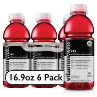 vitaminwater xxx, Electrolyte Enhanced Water W/ Vitamins, Açai-Blueberry-Pomegranate Drinks, 6 Each