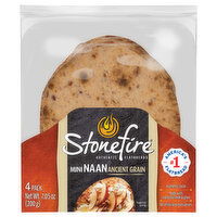 Stonefire Authentic Flatbreads Ancient Grain Mini Naan, 4 Each