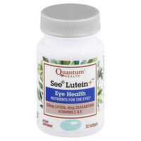 Quantum Health See Lutein+, Eye Health, 20 mg, Softgels, 30 Each