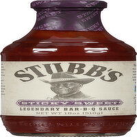 Stubb's Sticky Sweet Barbecue Sauce, 18 Ounce