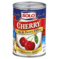 Solo Cake & Pastry Filling, Cherry, 12 Ounce