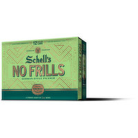 Schell's No Frills Beer, 12 Pack Cans, 144 Fluid ounce