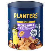 Planters Mixed Nuts, Salted, 15 Ounce