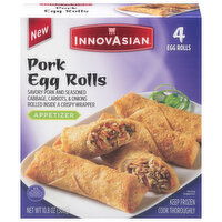 InnovAsian Pork Egg Rolls, Appetizer, 4 Each