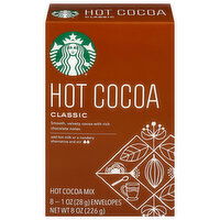 Starbucks Hot Cocoa Mix, Classic, 8 Each