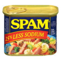 Spam Meatloaf, 25% Less Sodium, 12 Ounce