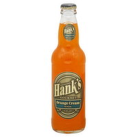 Hank's Soda, Orange Cream, 12 Ounce