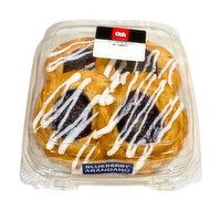 Cub Bakery Blueberry Danish Rolls, 4 Count, 1 Each