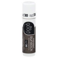 All Good Sunstick, Coconut, SPF 30, 0.6 Ounce