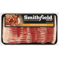 Smithfield Naturally Hickory Smoked Hometown Original Bacon, 12 Ounce