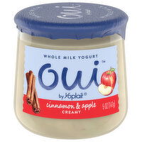 Oui Whole Milk Creamy Cinnamon & Apple Yogurt, 5 Ounce