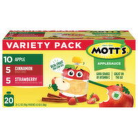 Mott's Assorted Applesauce Variety Pack, 20 Each