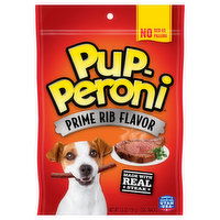 Pup-Peroni Dog Snacks, Prime Rib Flavor, 5.6 Ounce