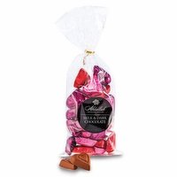 Abdallah Valentine’s Day Bag Assorted Foil Milk & Dark Chocolate Hearts, 7.5 Ounce