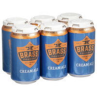Brass Foundry Brewing Co. Beer, Cream Ale, 6 Each