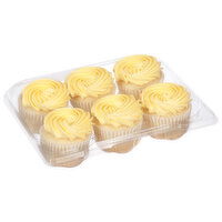 Cub Bakery Iced Lemon Cupcakes, 6 Each