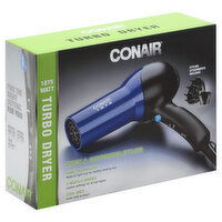 conair Turbo Dryer, 1875 Watt, 1 Each