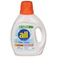 All Detergent, Advanced Oxi, Free Clear, 73 Fluid ounce