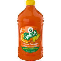 V8® Splash® Orange Pineapple Vegetable Juice Beverage, 64 Fluid ounce