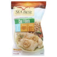 Sea Best Family Favorites Cod Fillets, 16 Ounce