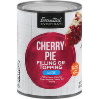 Essential Everyday Filling or Topping, Lite, Cherry Pie, 20 Ounce