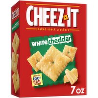 Cheez-It Cheese Crackers, White Cheddar, 7 Ounce