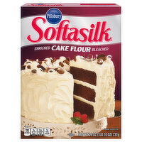 Pillsbury Softasilk Cake Flour, Enriched, Bleached, 26 Ounce