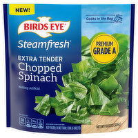 Birds Eye Steamfresh Spinach, Chopped, Extra Tender, 10.8 Ounce