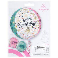 Anagram Birthday 15 Inch Balloon, 1 Each