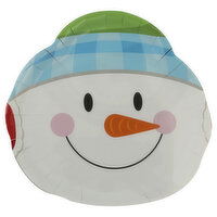 Creative Converting Tray, Snowman, 14 Inch, 1 Each