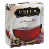 Peter Vella Grape Wine, Delicious Red, 5 Litre