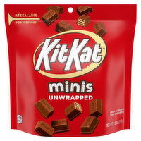 Kit Kat Crisp Wafers in Milk Chocolate, Unwrapped, Minis, 7.6 Ounce