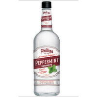 Phillips Peppermint 60 Proof Schnaaps, 1 Litre