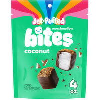 Jet-Puffed Marshmallow Bites Coconut Artificially Flavored Coated Marshmallows, 4 Ounce