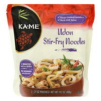 Ka-Me Noodles, Stir-Fry, Udon, 2 Each