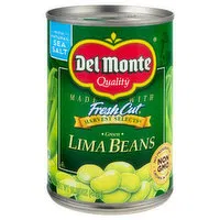 Del Monte Fresh Cut Lima Beans, Green, 15.25 Ounce