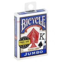 Bicycle Playing Cards, Jumbo Face, Standard Size, 1 Each