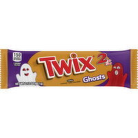 Twix TWIX Caramel Ghosts Chocolate Cookie Candy Bars 2 To Go Halloween Candy, (2.12oz), 2.12 Ounce