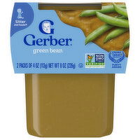 Gerber Green Bean, Sitter 2nd Foods, 2 Each