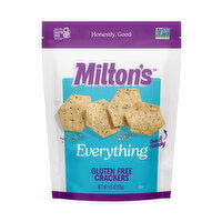 Milton's Baked Crackers, Everything, Gluten Free,, 4.5 Ounce