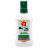 Bactine Max Cleansing Spray, Pain Relieving, 5 Fluid ounce