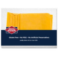 Dietz & Watson Deli-Sliced Yellow American Cheese, 1 Pound