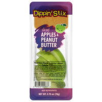 Dippin' Stix Sliced Apples & Peanut Butter, 2.75 Ounce