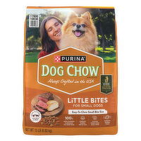 Dog Chow Dog Chow Purina Dog Chow Little Bites With Real Chicken And Beef Small Breed Dry Dog Food, 15 Pound