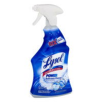 Lysol Bathroom Cleaner, Power, 22 Ounce