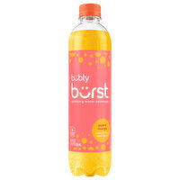Bubly Burst Sparkling Peach Mango Water Beverage, 16.9 Fluid ounce